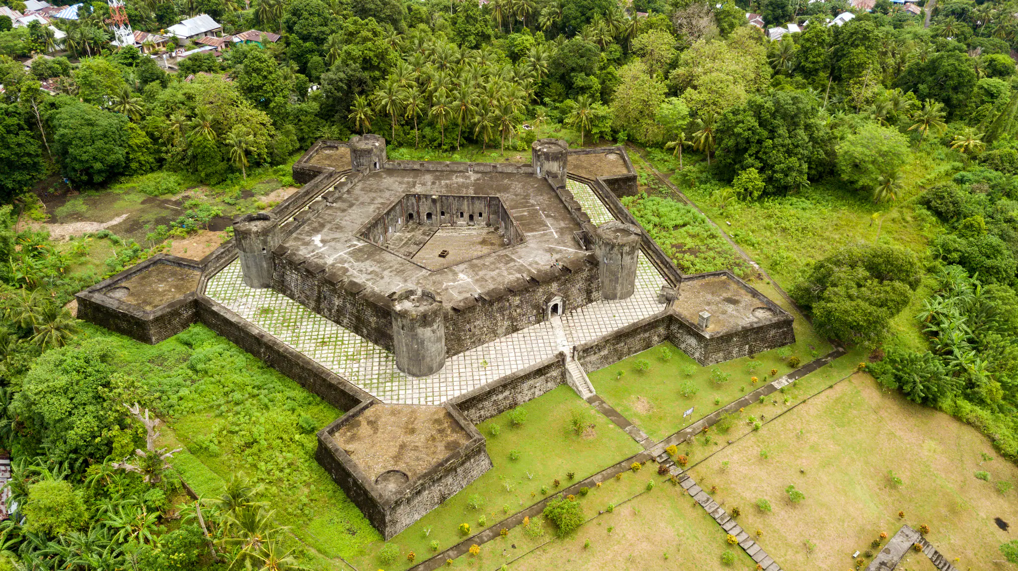 Belgica Fort in Banda Island