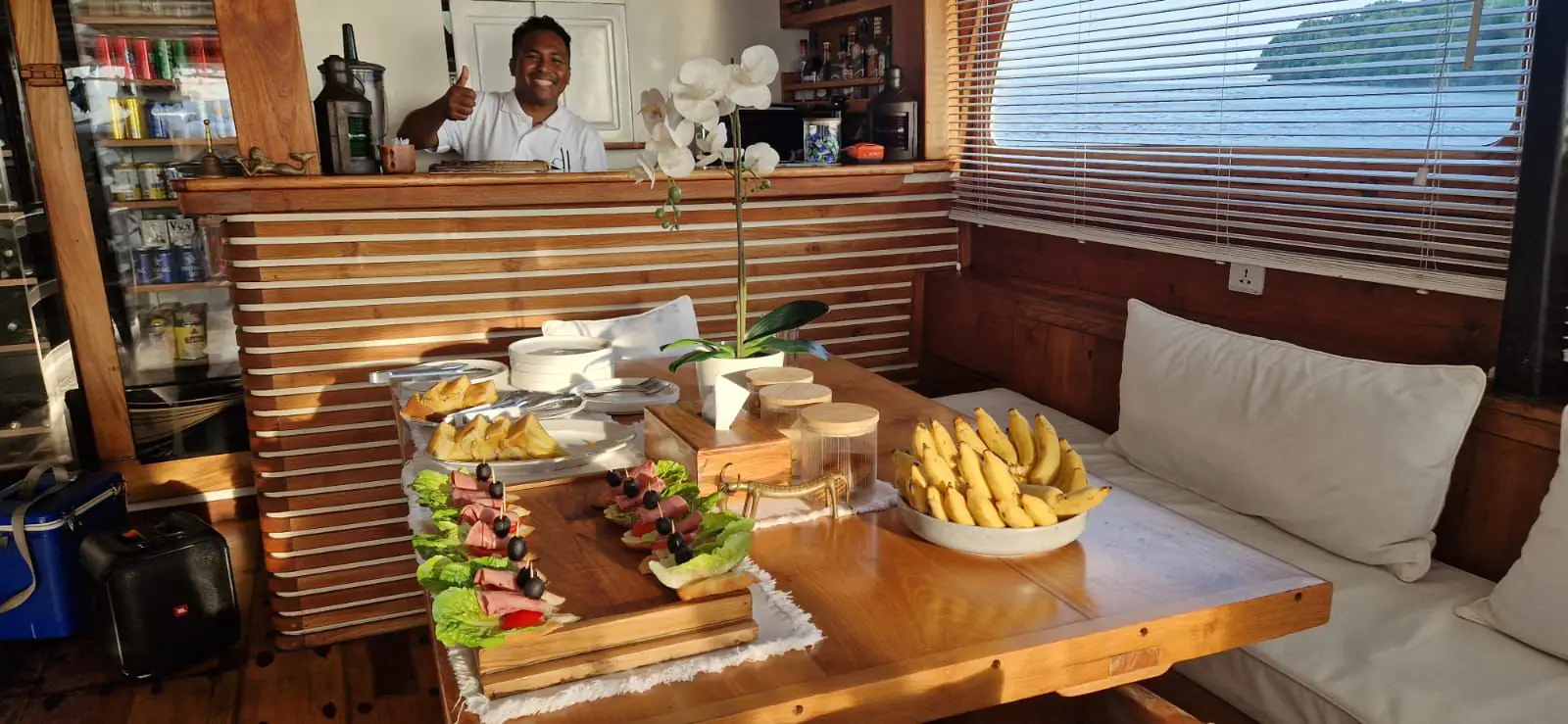 Breakfast Onboard Aliikai | The Yacht Club Indonesia