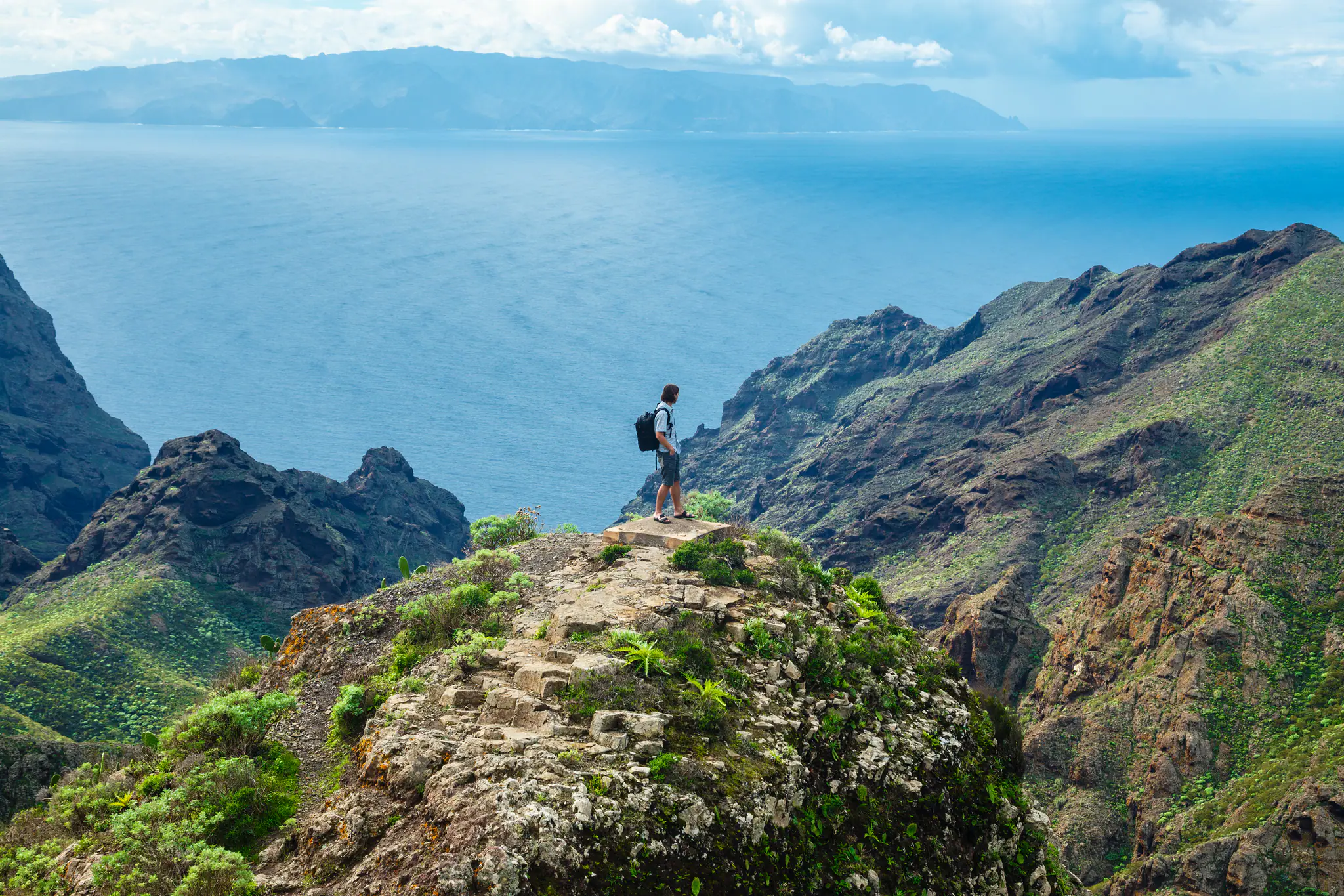 Hill and Ocean Landscape in Alor