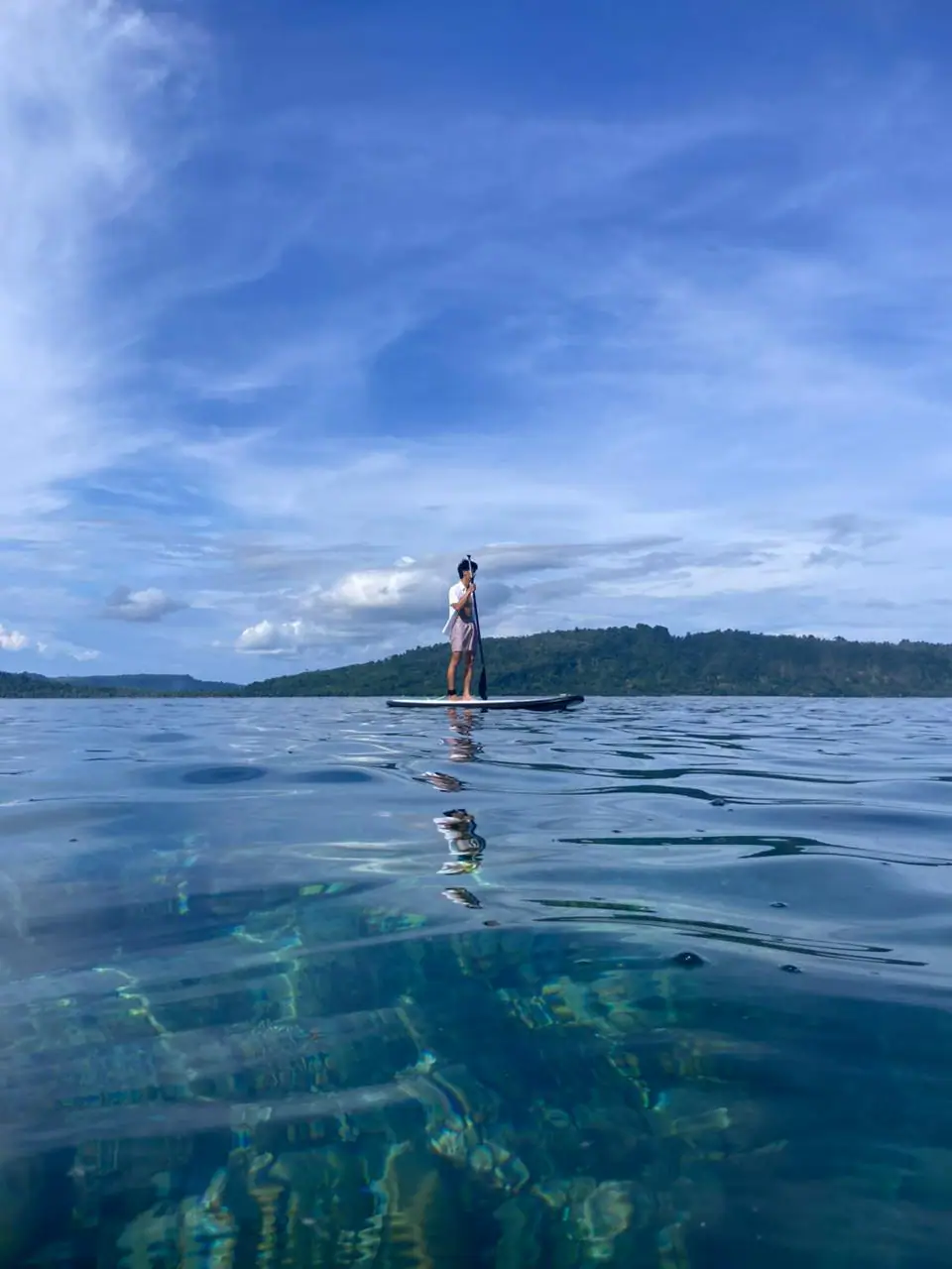Paddleboarding at Spice Island | The Yacht Club Indonesia