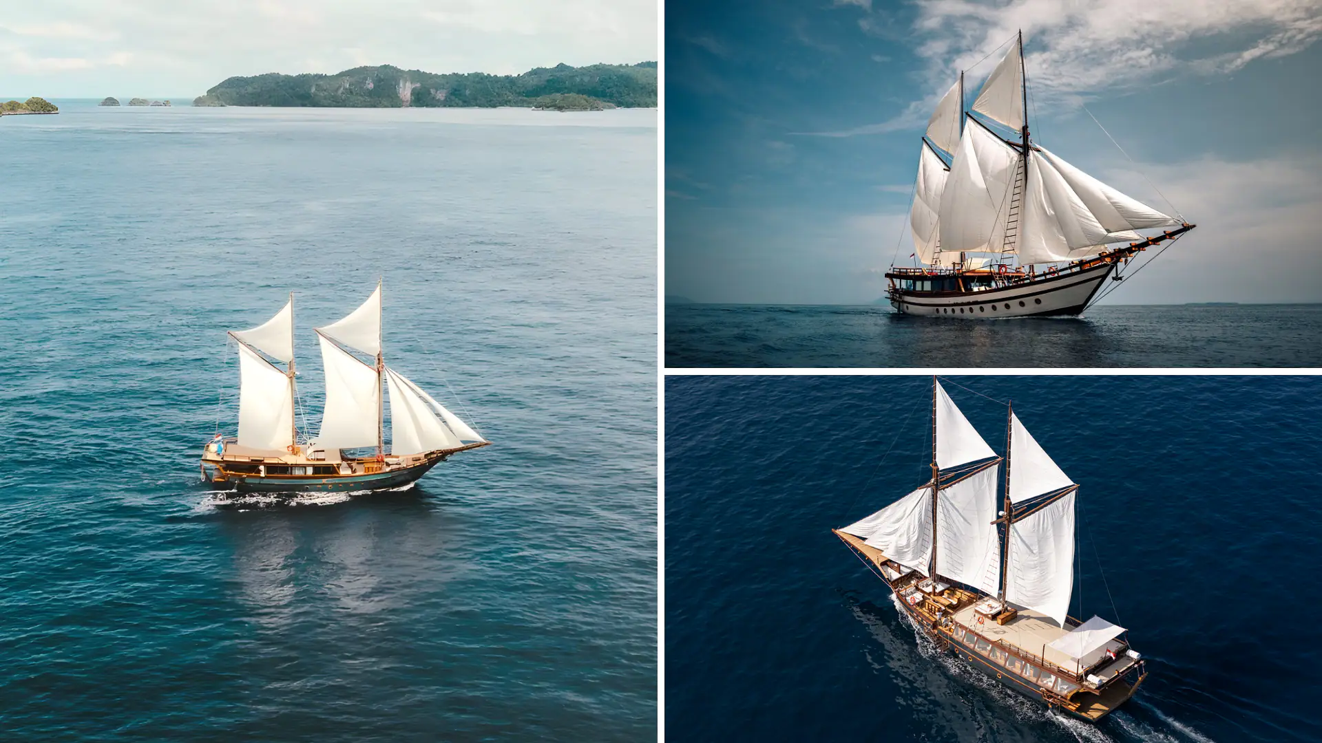 Tandem Phinisi Yacht Charter in Indonesia