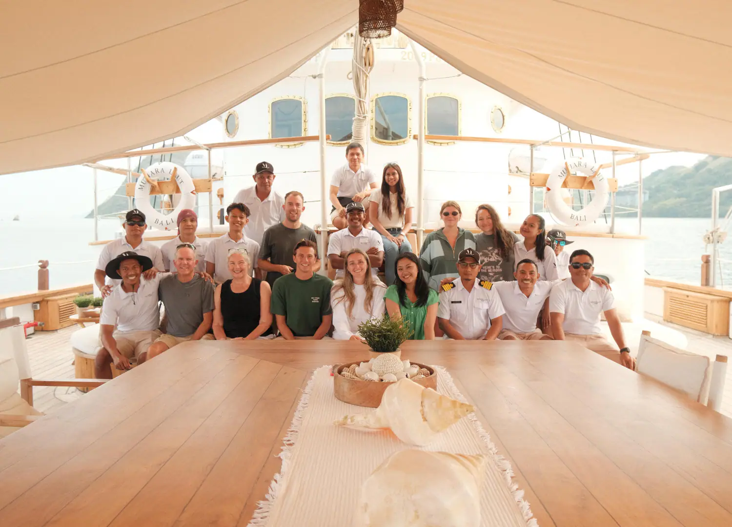 Mutiara Laut Crew and Guests | The Yacht Club Indonesia