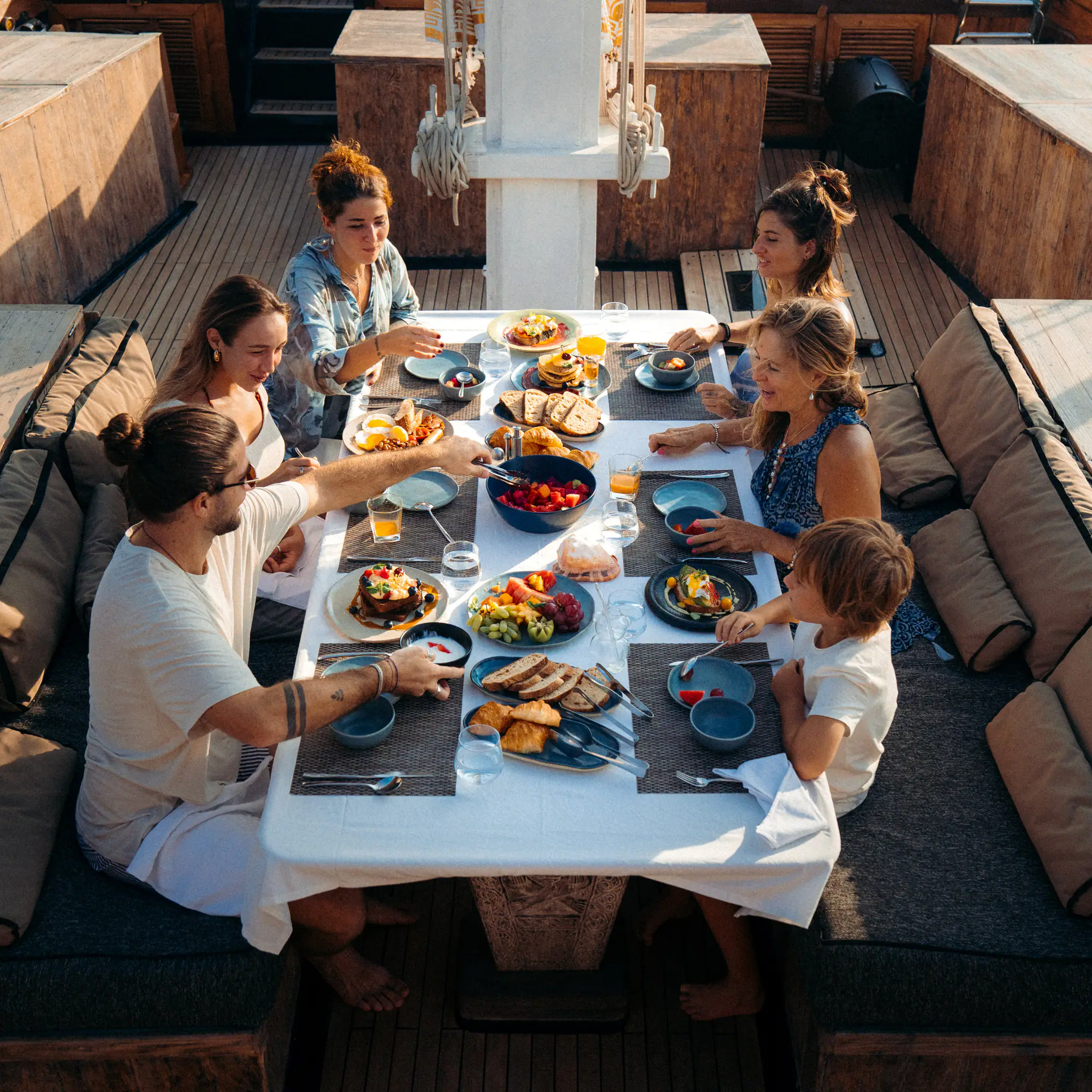 Dining Onboard Oracle | The Yacht Club Indonesia
