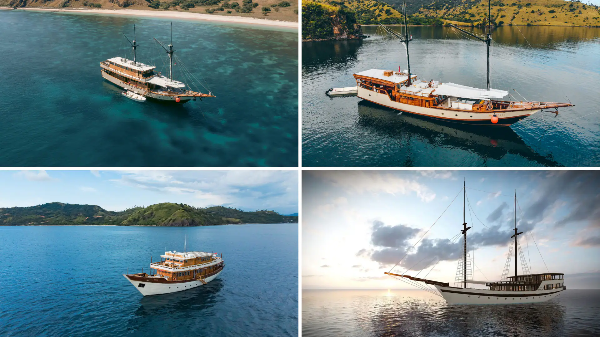 Samara, Mischief, Otium | Tandem Yacht Charter Indonesia