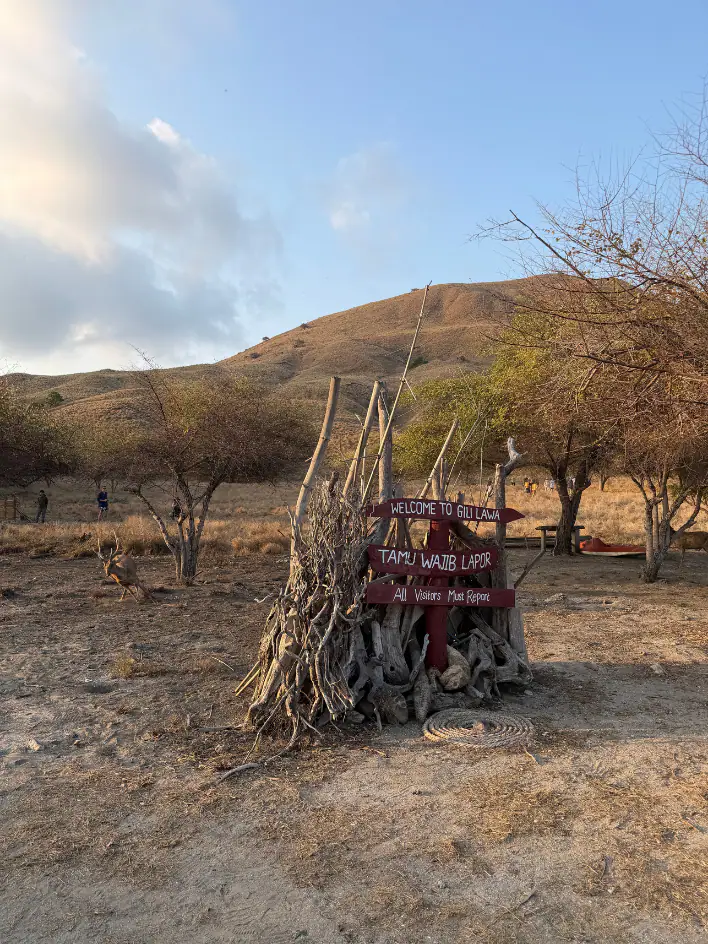 Trekking in Gili Lawa Darat | The Yacht Club Indonesia