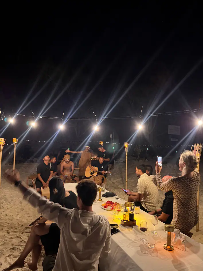 Aliikai Voyage Beach Dining | The Yacht Club Indonesia