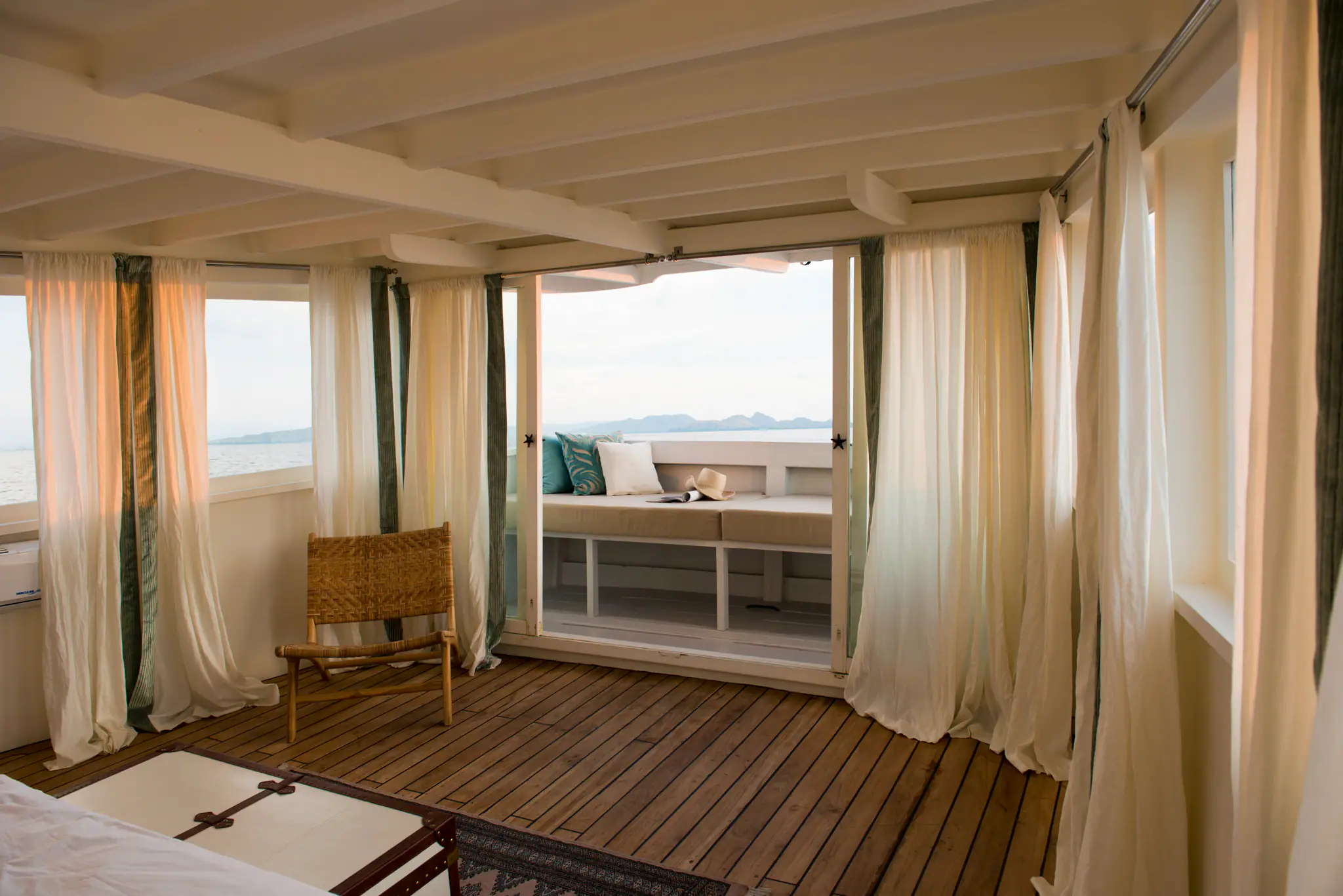 Alexa Luxury Yacht | Master Cabin Balcony