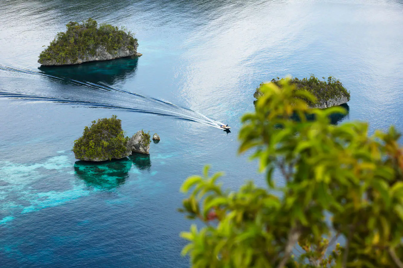 Amandira Luxury Sailing Yacht | Raja Ampat aerial island views