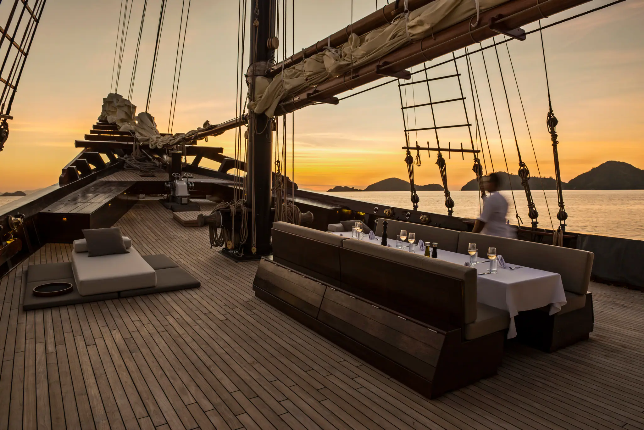 Amandira Luxury Sailing Yacht Upper Deck 03