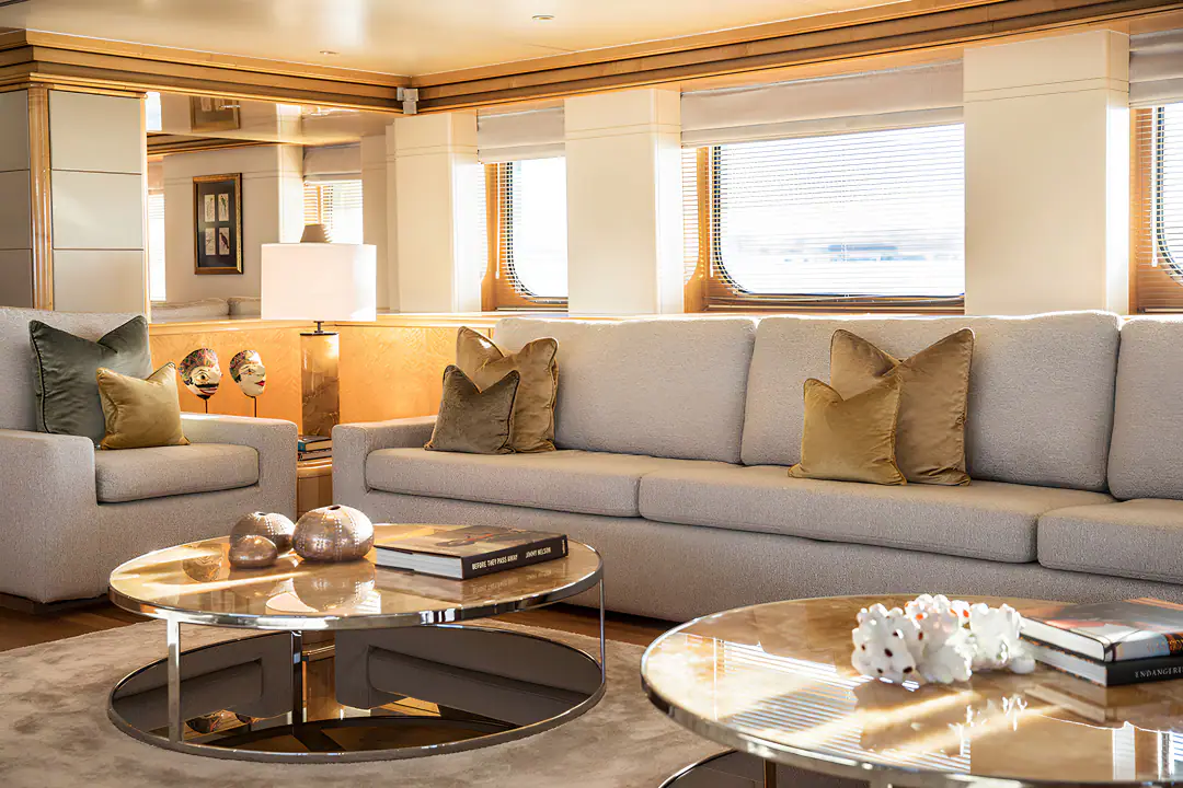 Aqua Blu Luxury Expedition Yacht Lounge Area 04