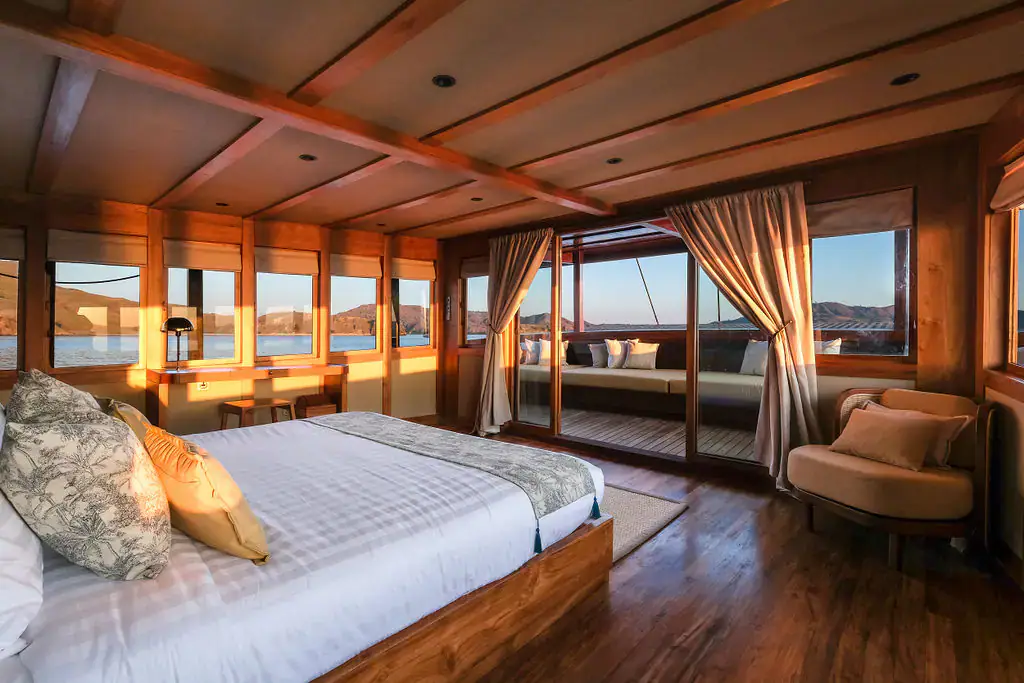 Celestia Luxury Yacht | Master cabin aboard Celestia yacht