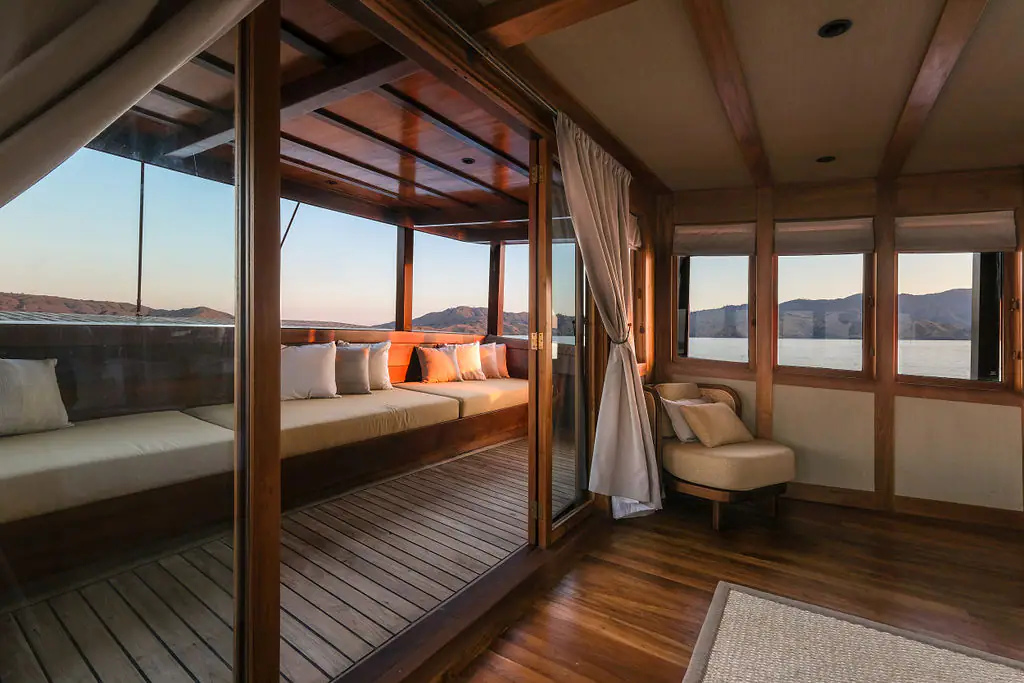 Celestia Luxury Yacht | Elegant master cabin aboard Celestia