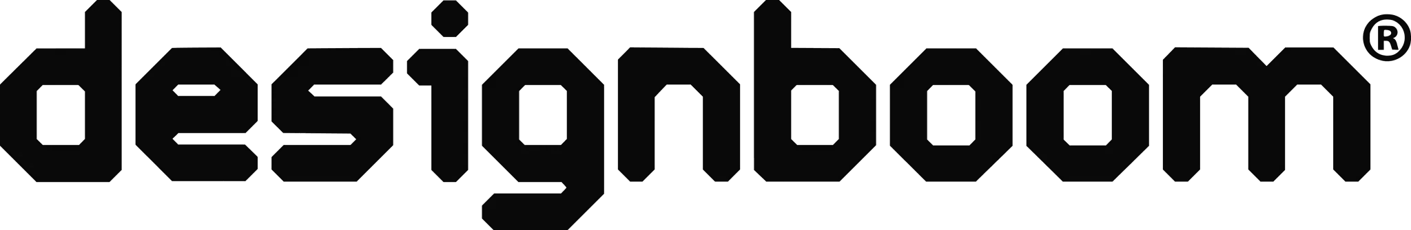 Designboom black logo