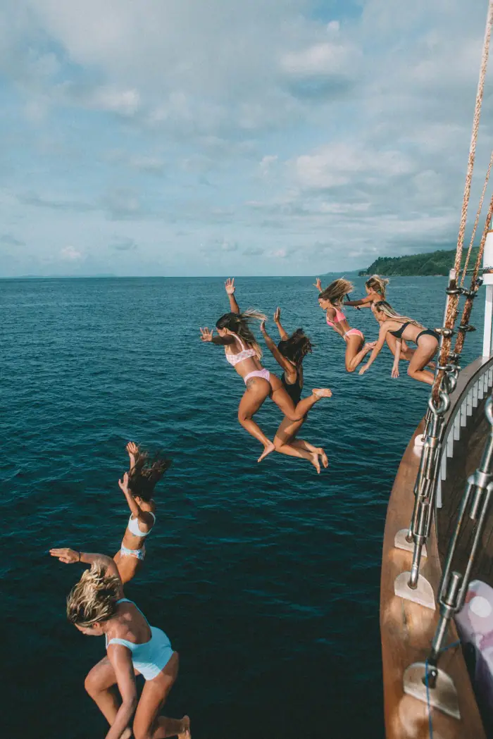 Fenides Adventure Yacht | Ocean Jump Experience