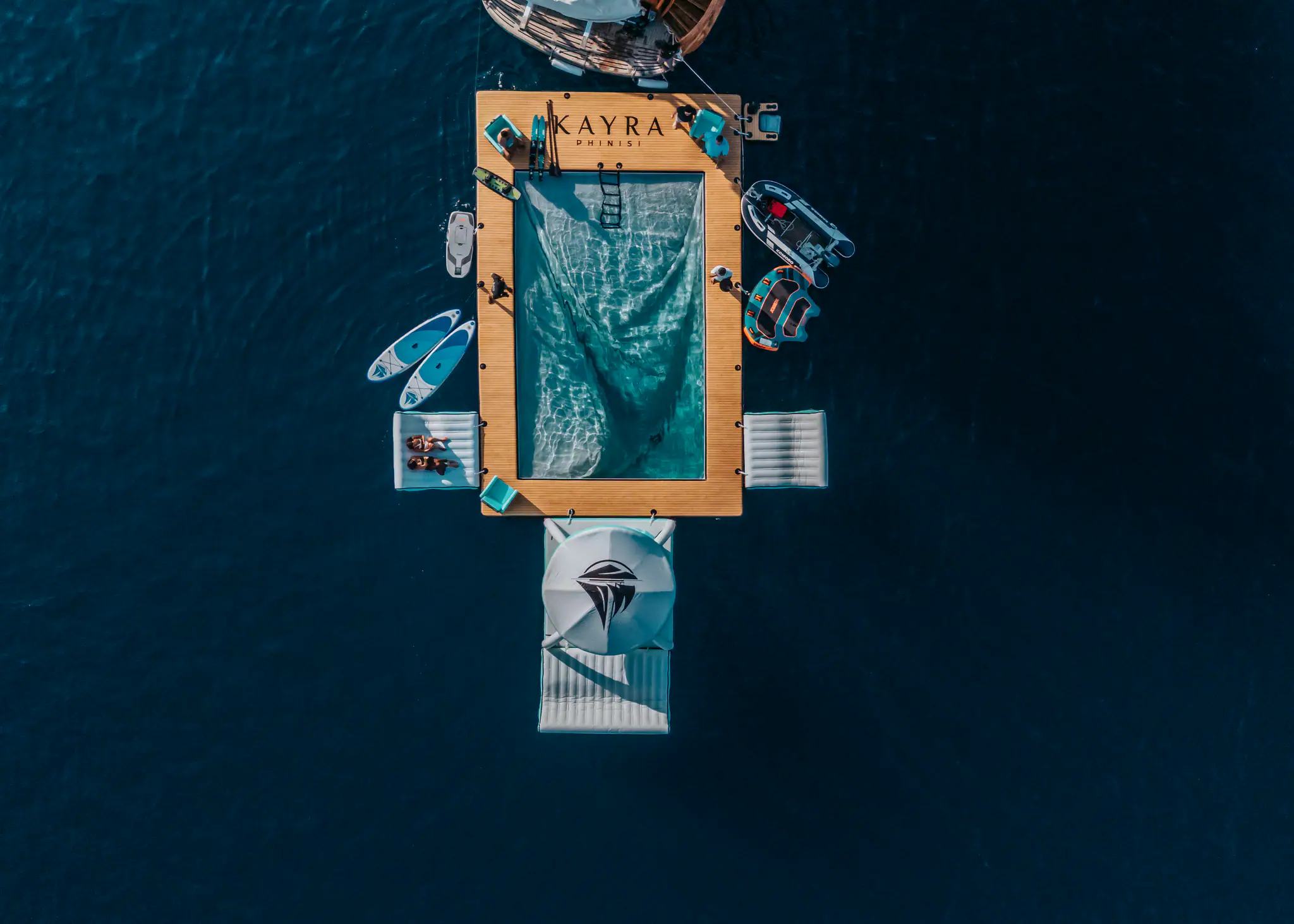Kayra Phinisi Activity Yacht | Floating Ocean Platform