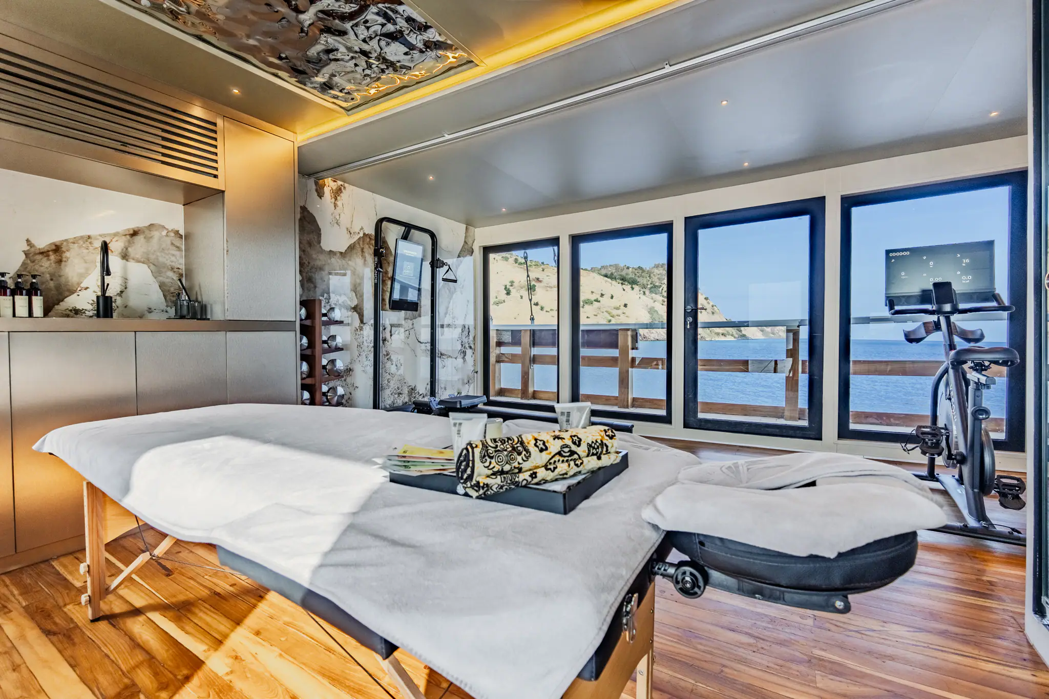 Kayra Phinisi Activity Yacht | Wellness Treatment Room