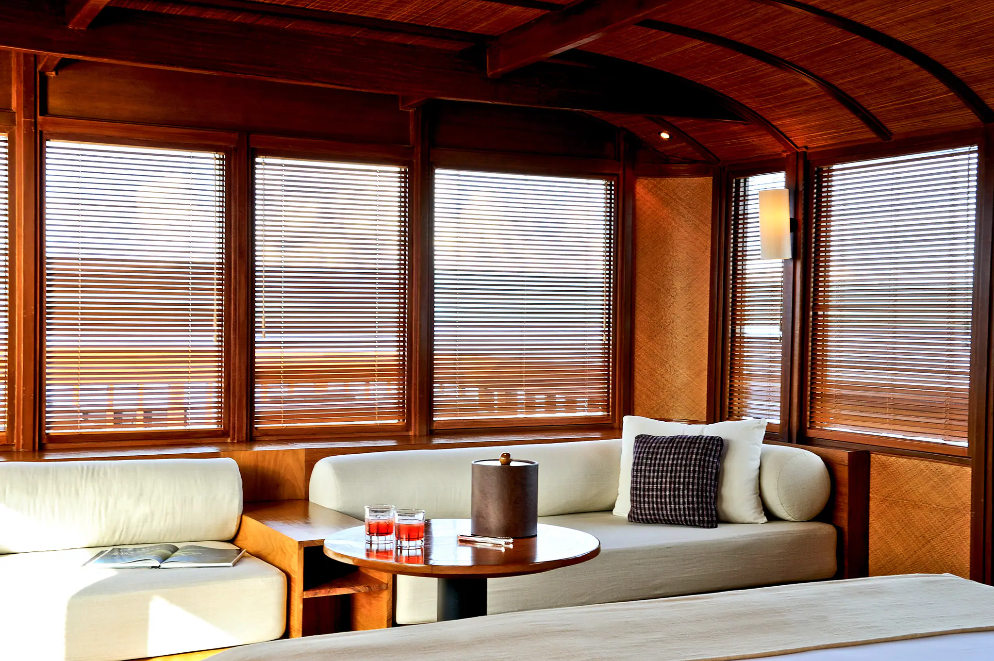 Mahodaya Classic Sailing Yacht | Indoor Lounge Corner