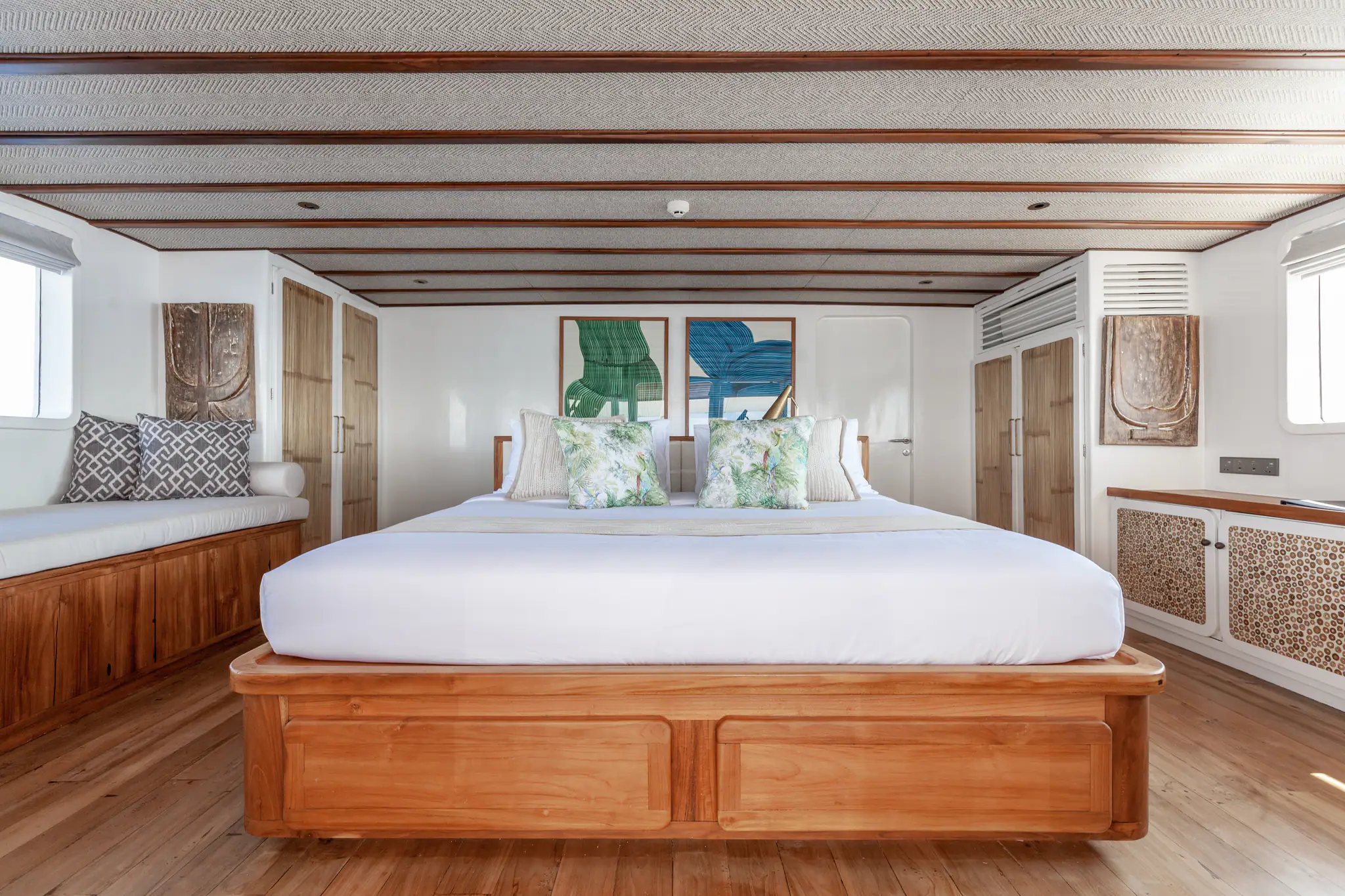 Rebel Adventure Yacht | Elegant indoor cabin
