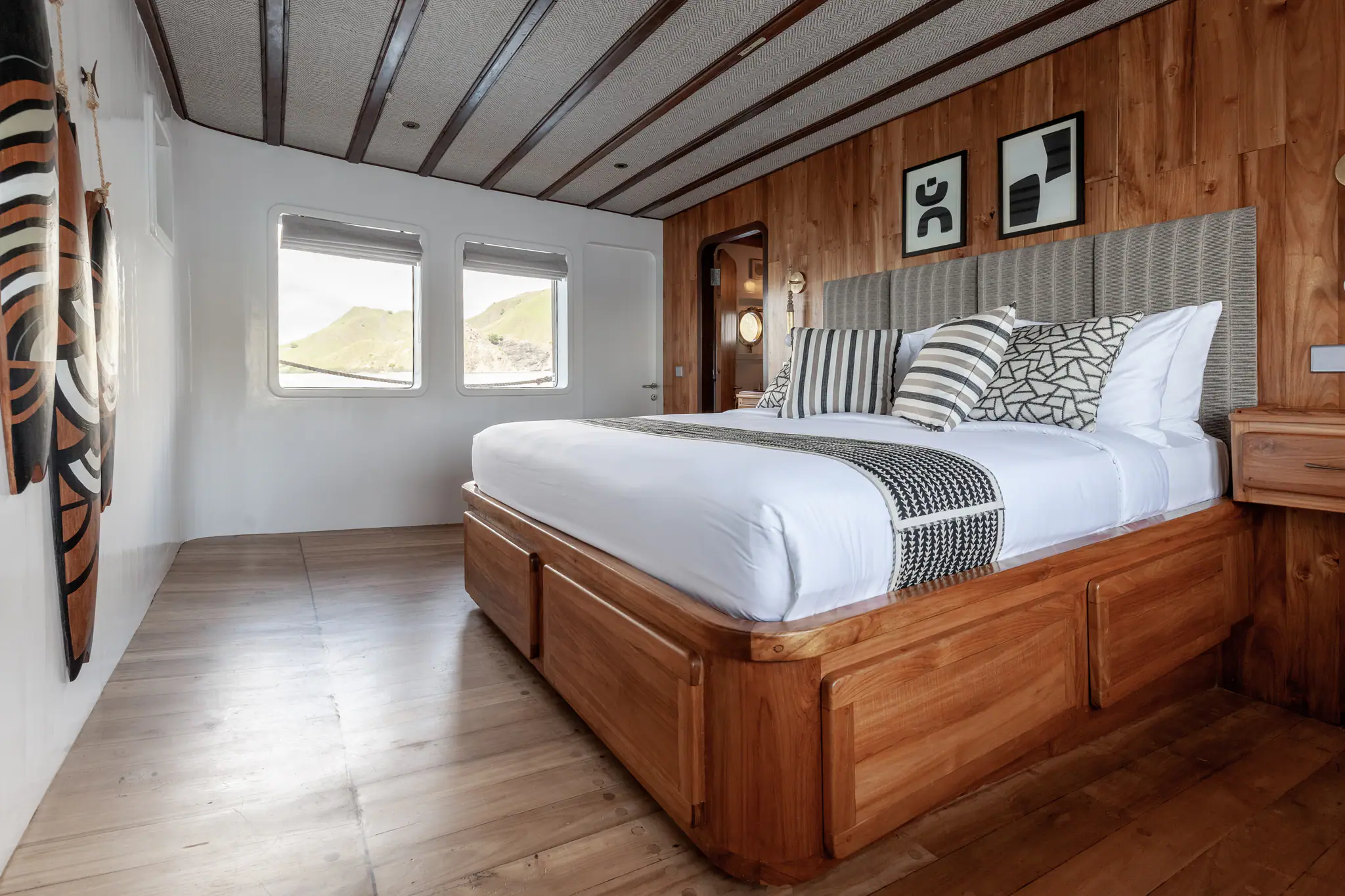 Rebel Adventure Yacht | Comfortable indoor guest cabin