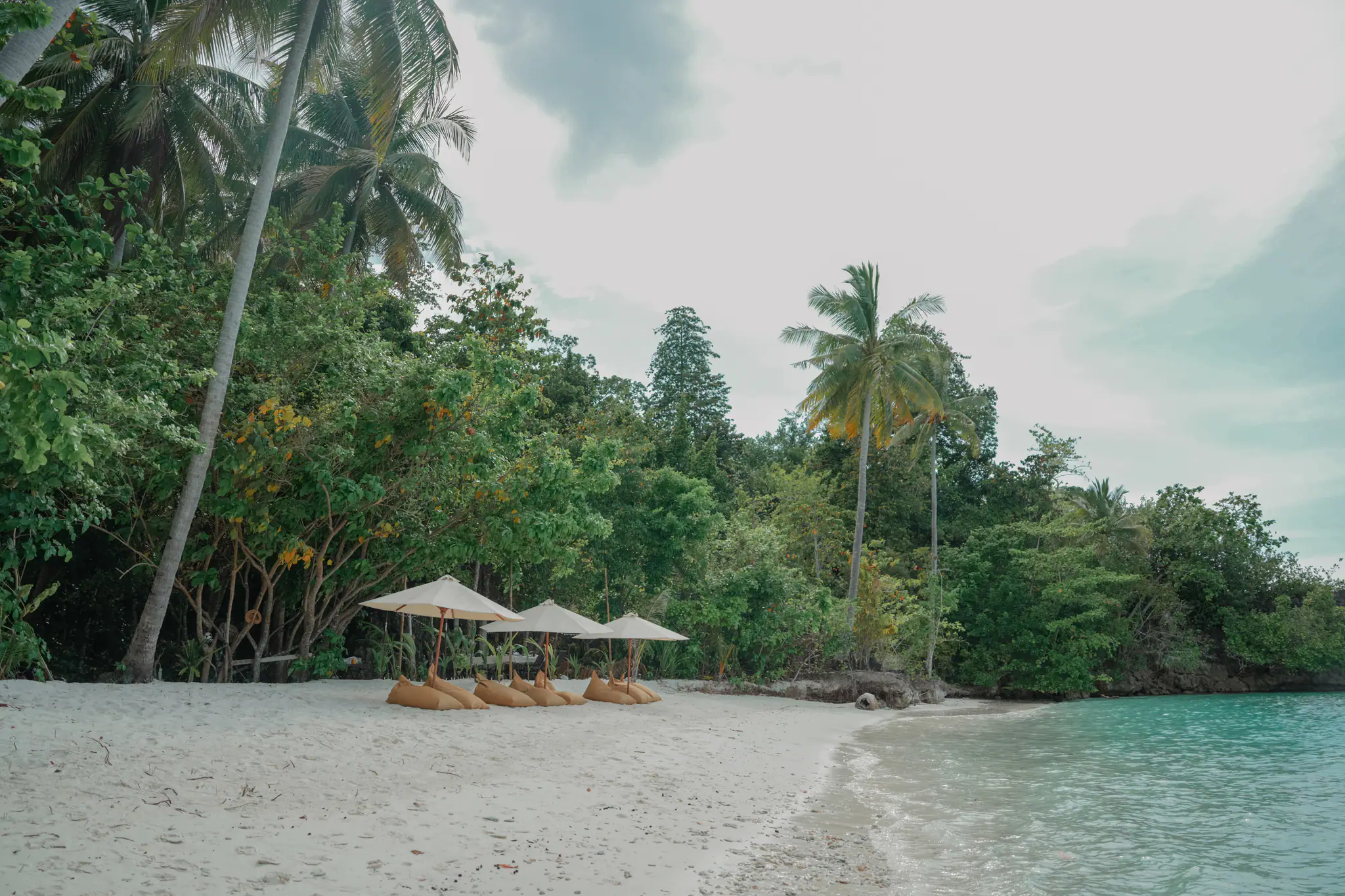 Samsara Samudra Heritage Sailing Yacht | Private Beach Relaxation Area