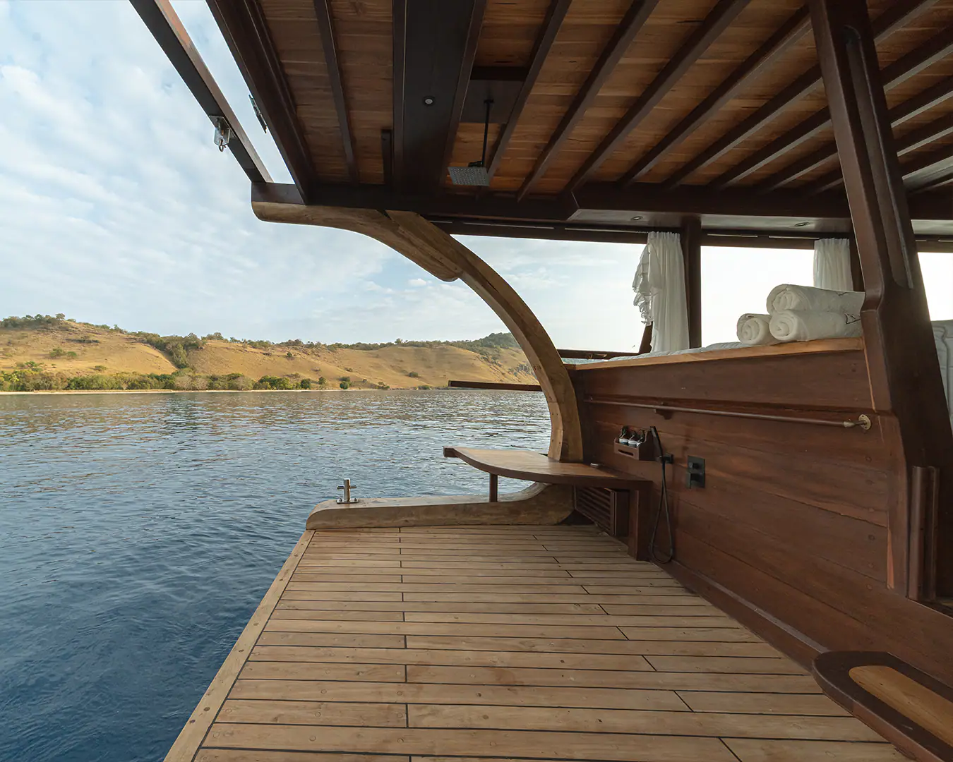 Sanya Sailing Yacht | Private Swim Platform Access