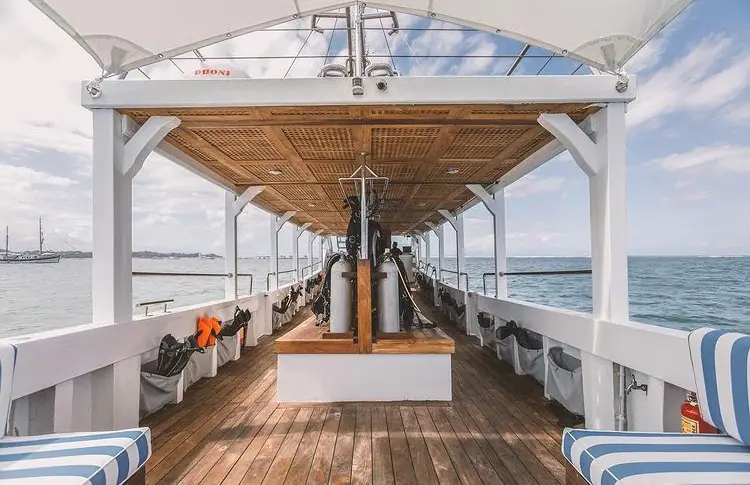 Scubaspa Zen Luxury Dive Yacht | Spacious Outdoor Deck on Diving Dhoni