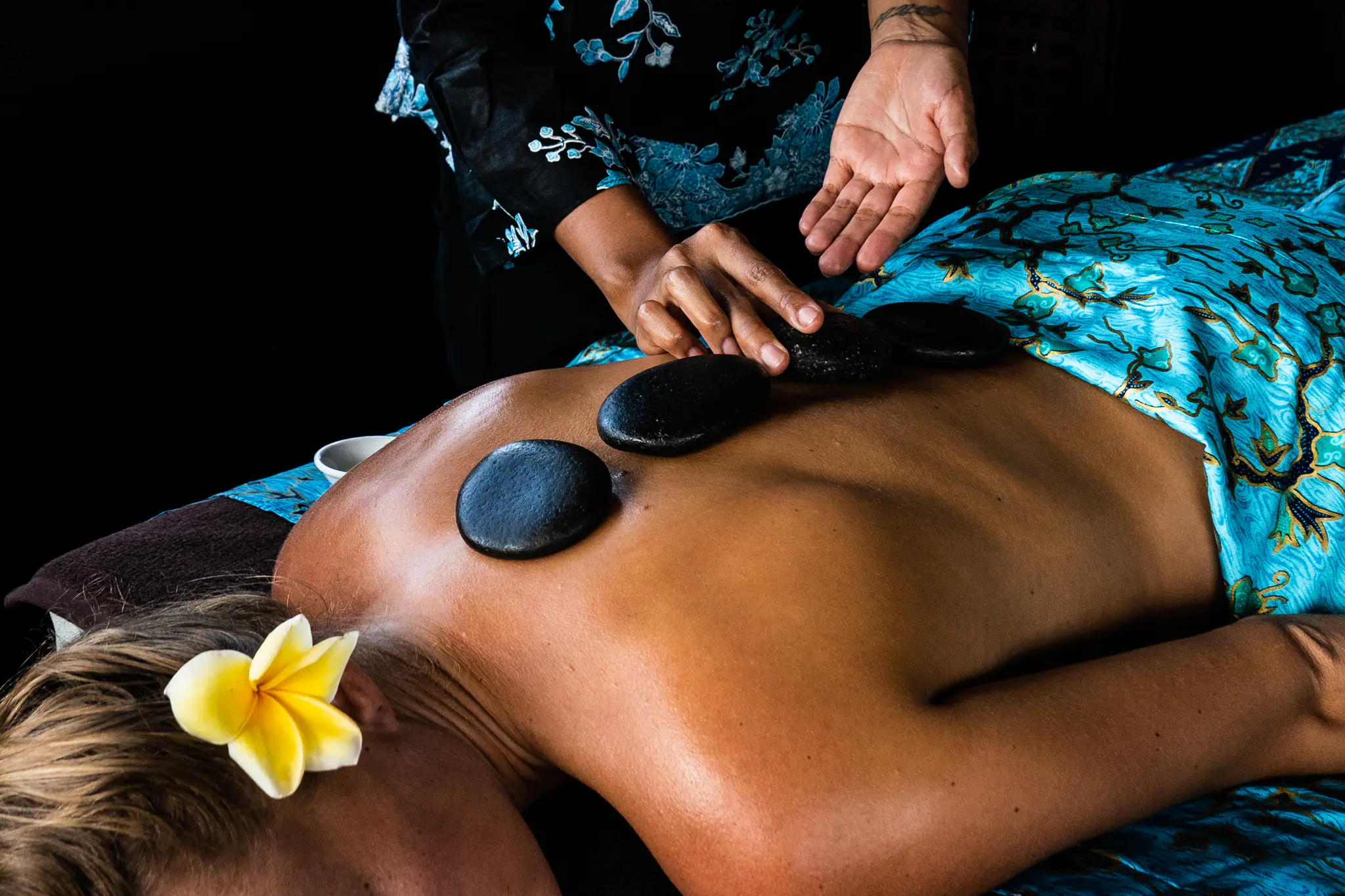Scubaspa Zen Luxury Dive Yacht | Hot Stone Spa Treatment
