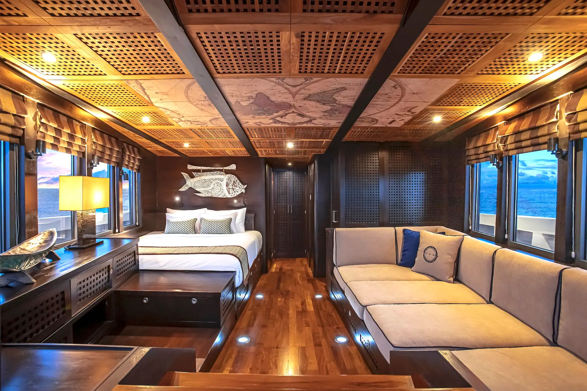 Scubaspa Zen Luxury Dive Yacht | Luxury Cabin Interior