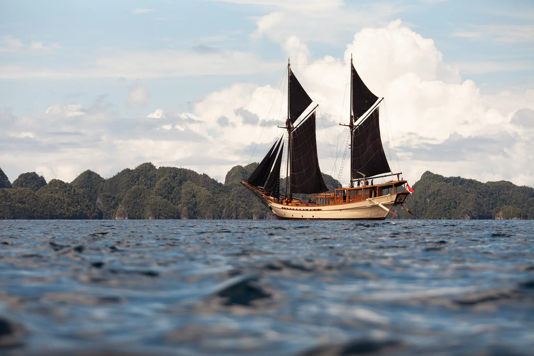 Sailing Indonesian Archipelago on Silolona Shared Voyages