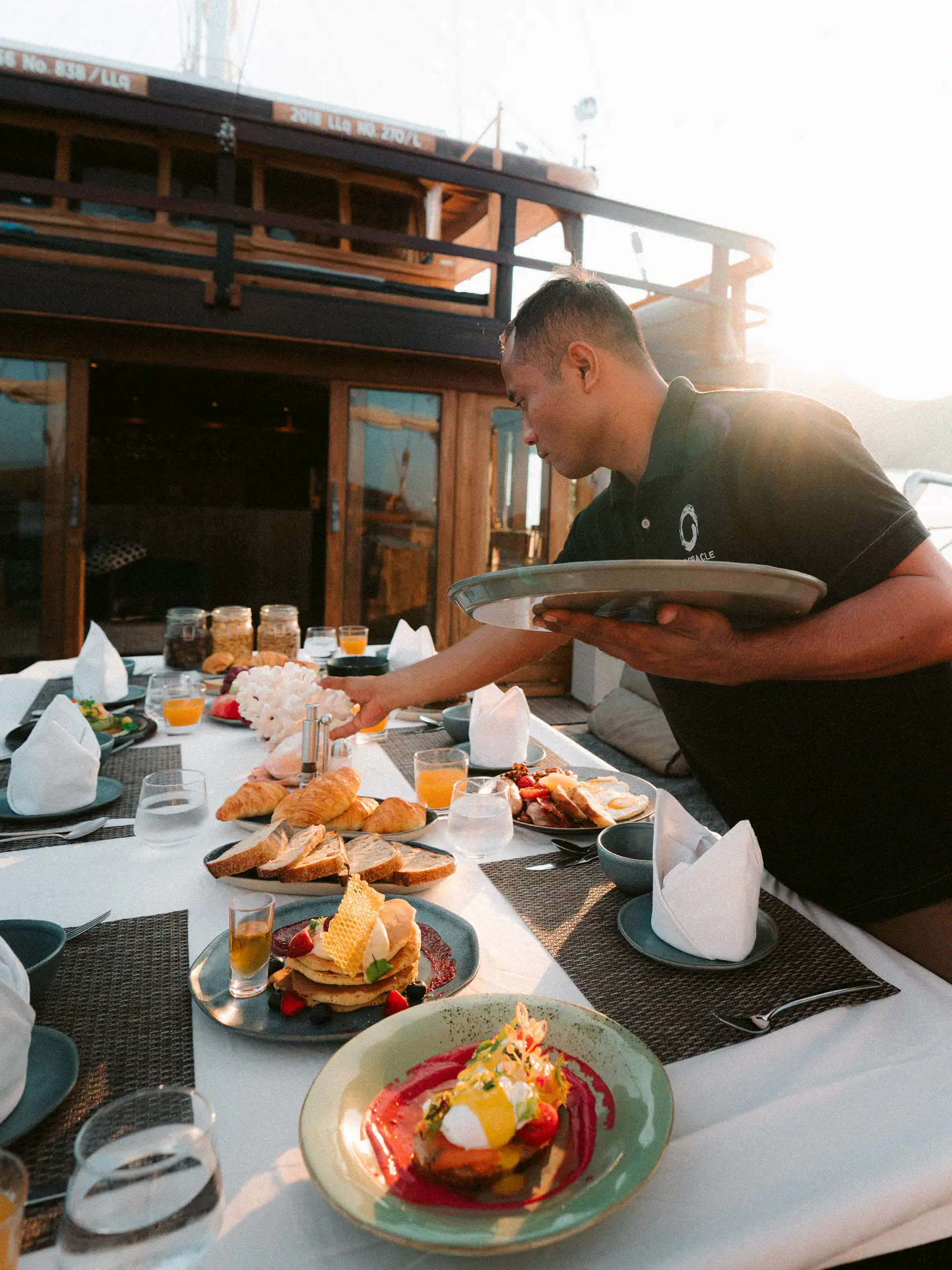 Dining Onboard The Oracle | The Yacht Club Indonesia