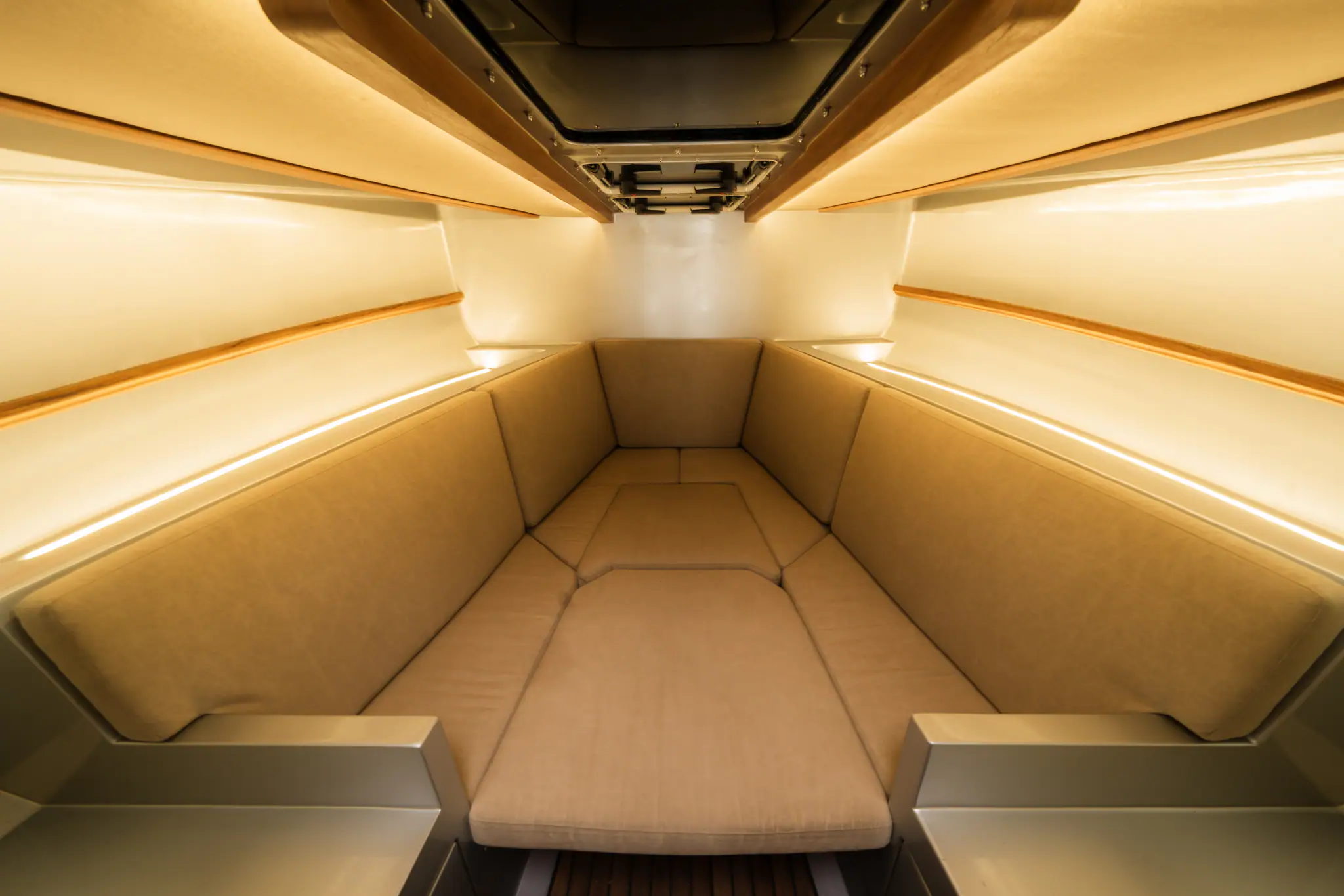 Vedanta Luxury Speedboat | Cabin Area