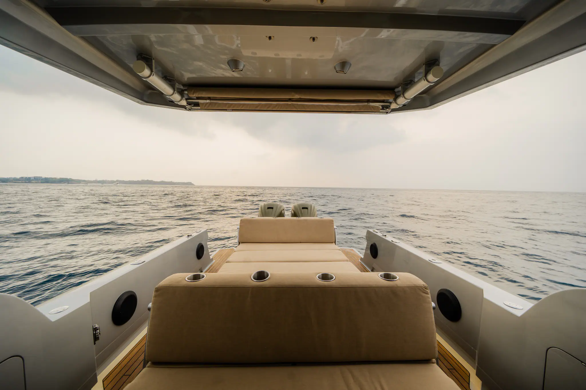 Vedanta Luxury Speedboat | Back Deck