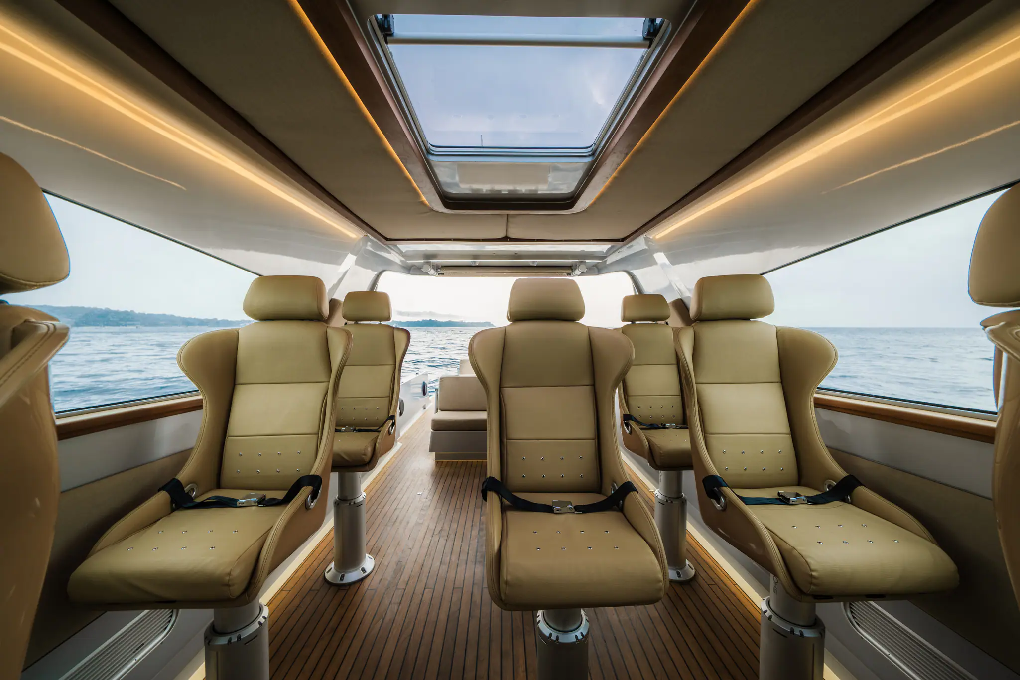 Vedanta Luxury Speedboat | Seating Area