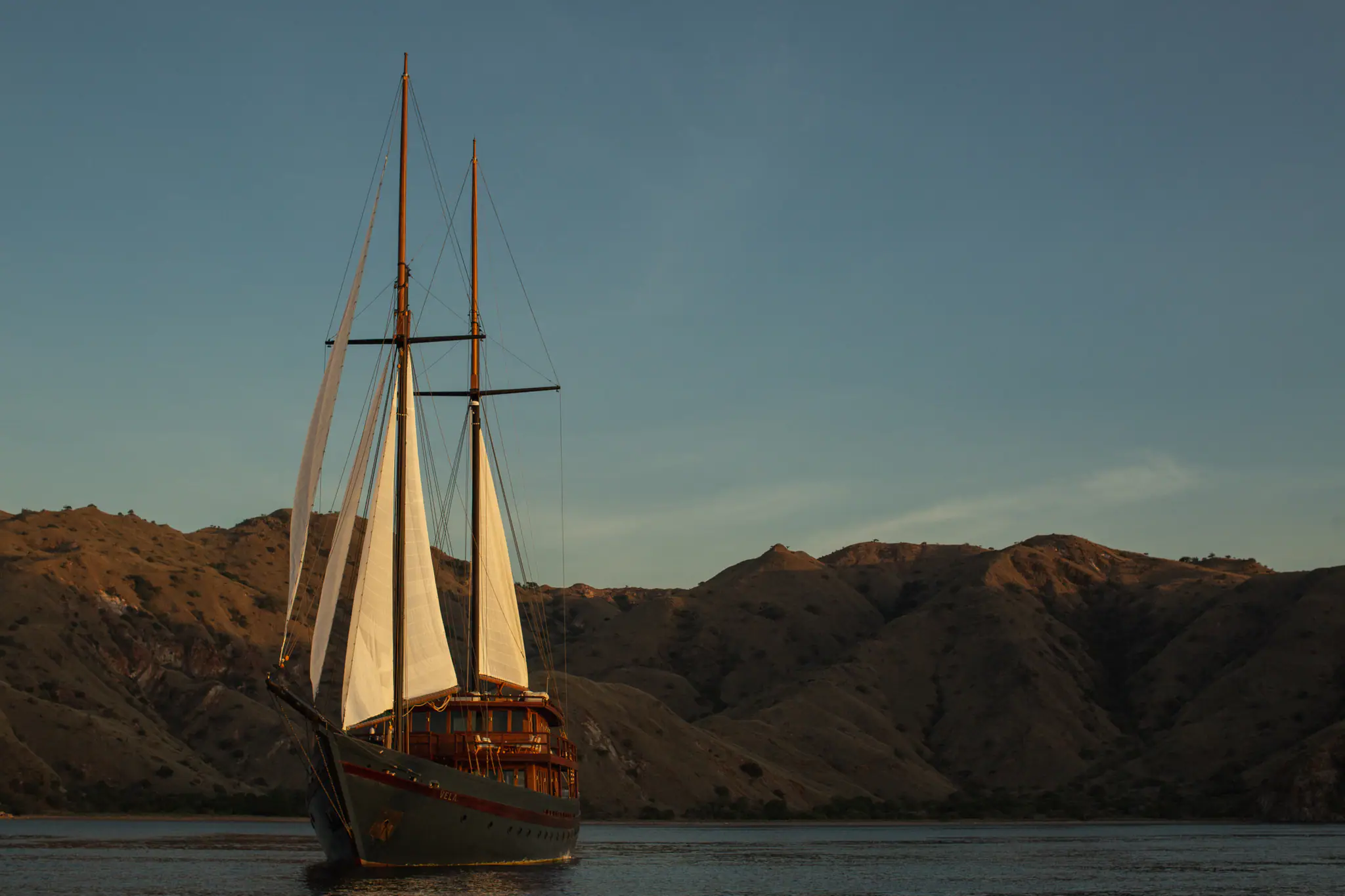 Charter a Wooden Yacht in Indonesia